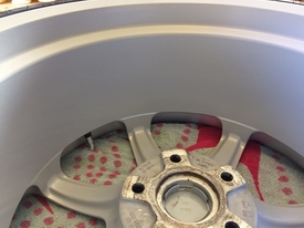 TVR cerbera wheel cleaning