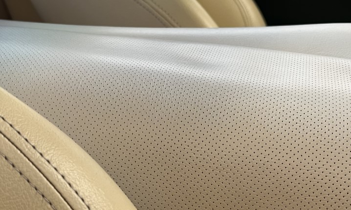 my cerbera armrest dent - before