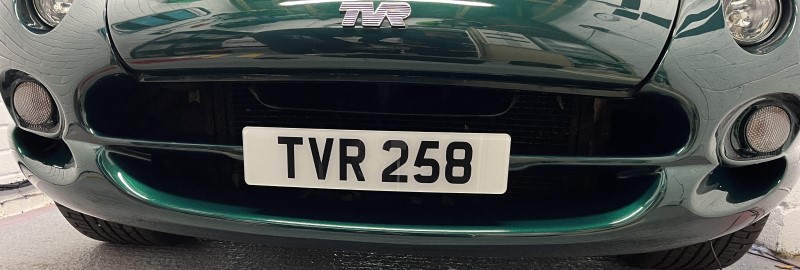 tvr cerbera front bumper painted